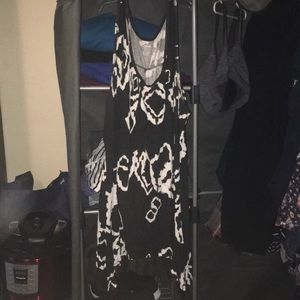 Black and White Tank Top